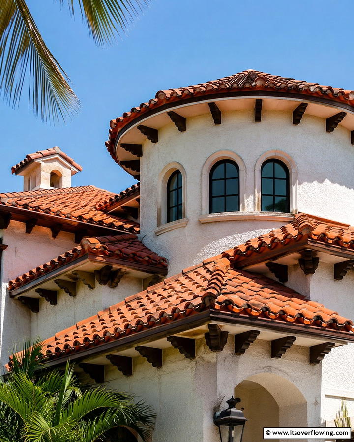 Terracotta Roof Tiles for Authentic Appeal - 30 Mediterranean House Exterior Ideas for Coastal Charm