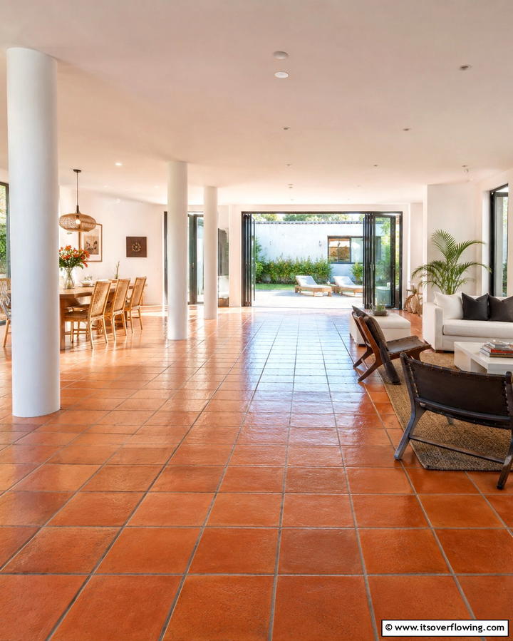 Terracotta Tiles for Flooring - 30 Earthy Terracotta Home Decor Design Inspirations