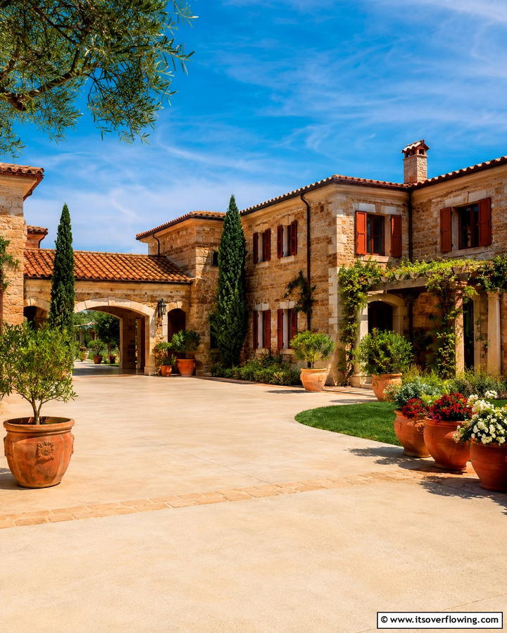 Terracotta and Cream - 30 Warm Blonde Brick House Color Schemes for Modern Homes