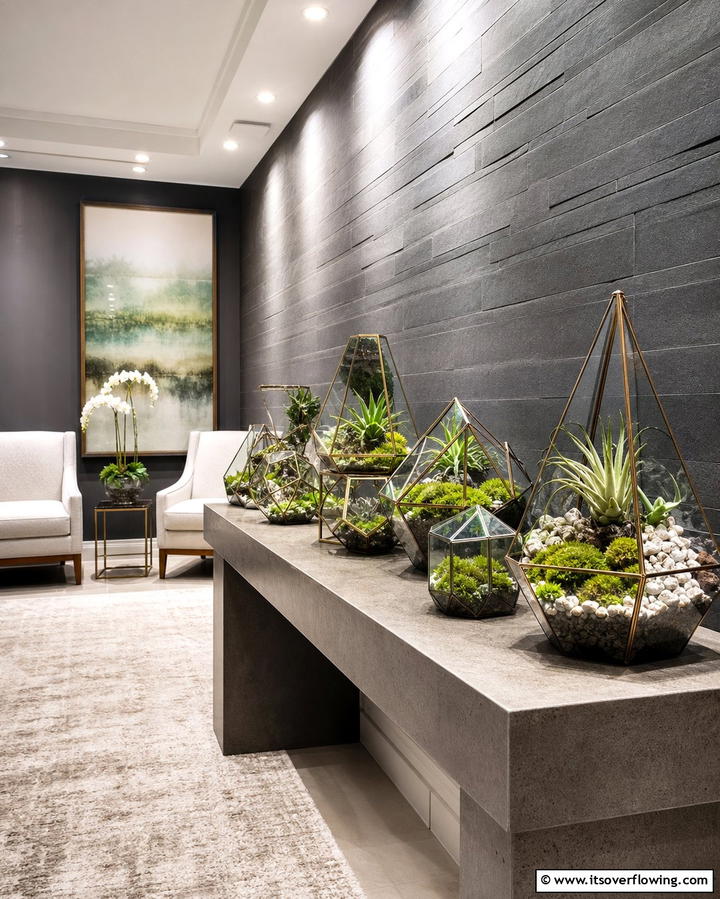 Terrarium Displays - 25 Plant Room Ideas for a Green Oasis at Home