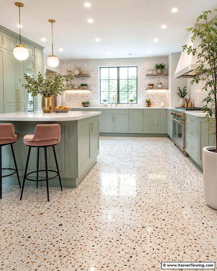 Terrazzo Epoxy Floors - 25 Epoxy Floor Designs for Modern and Durable Homes