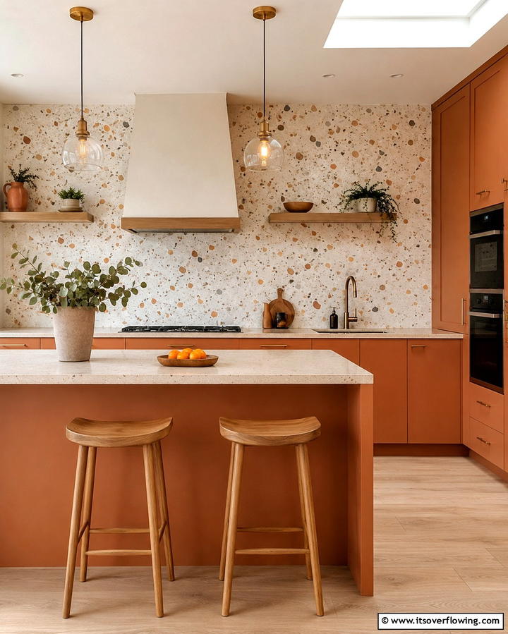 Terrazzo Inspired Backsplashes - 25 Modern Kitchen Backsplash Ideas for a Fresh Update