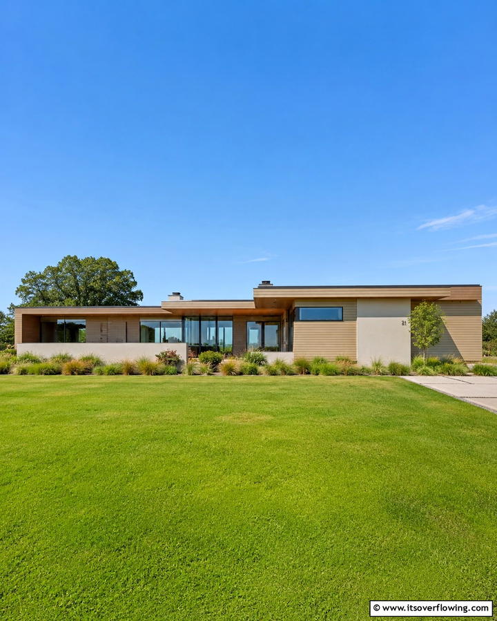 Textural Contrast - 30 Minimalist House Exterior Ideas- Clean & Modern Designs