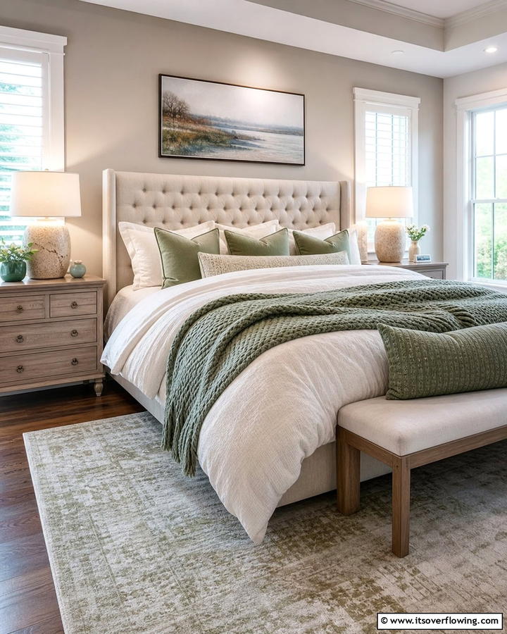 Textured Bedding - 21 Cozy Bedroom Ideas for Relaxing Retreats