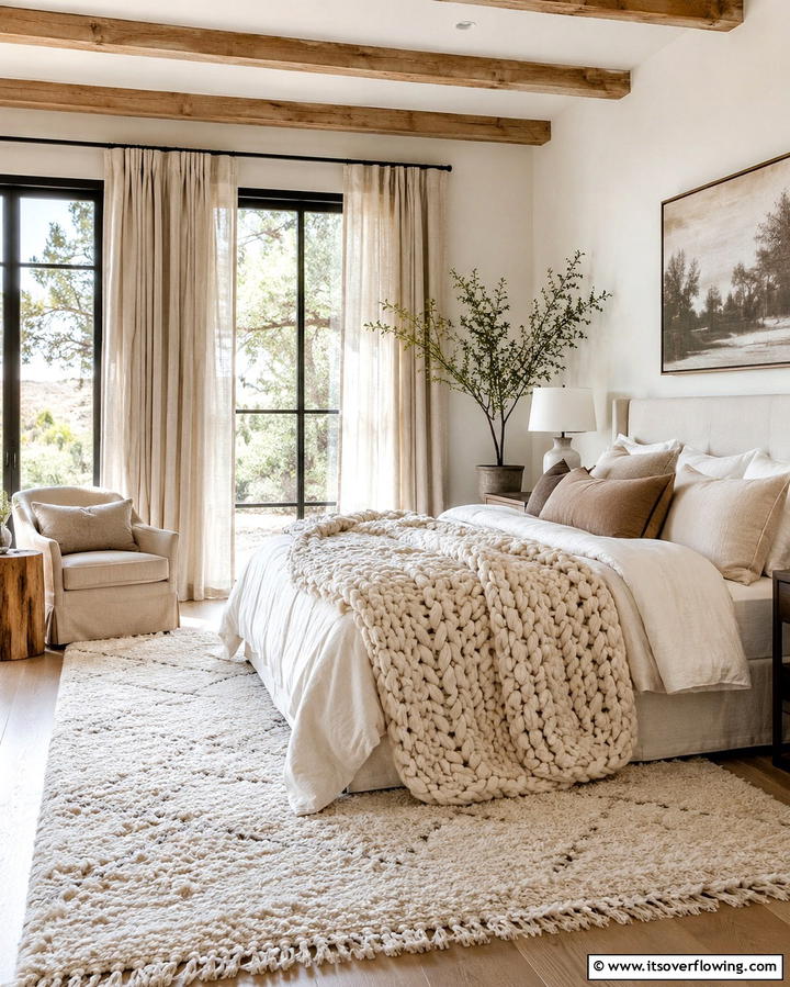 Textured Fabrics - 25 Organic Modern Interior Design Ideas for Your Home
