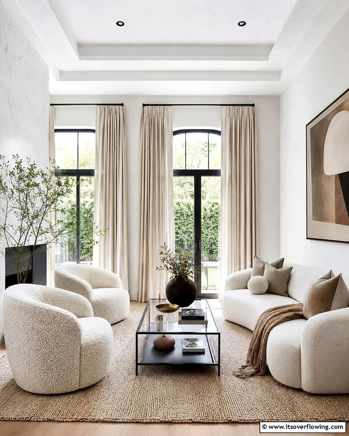 Textured Fabrics - 25 Spanish Modern Interior Design Ideas for Your Home