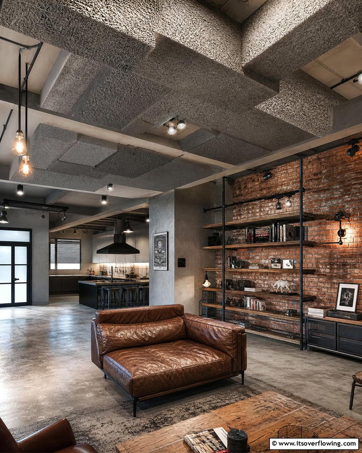 Textured Pop Ceiling Design - 17 Pop Ceiling Design Ideas for Modern Interior Spaces