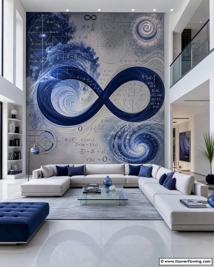 The Infinity Concept - 20 Math Mural Ideas for Creative Wall Decor