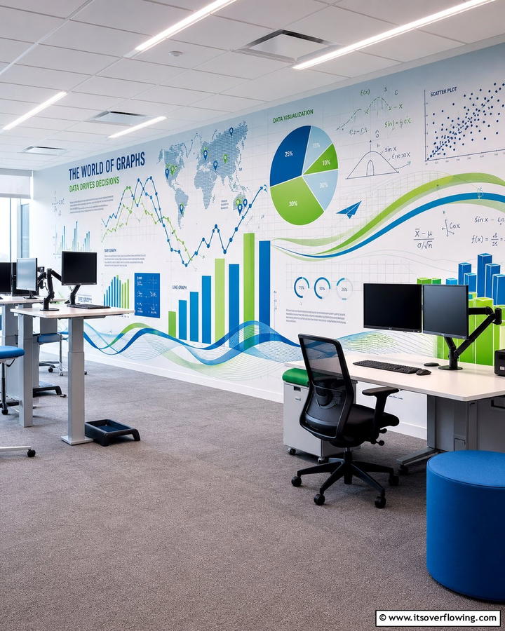 The World of Graphs - 20 Math Mural Ideas for Creative Wall Decor