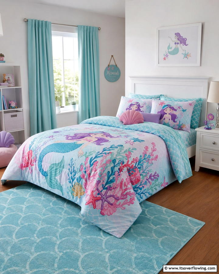 Themed Bedding Sets - 25 Girl Room Ideas for 10-year-olds- Creative & Fun Designs
