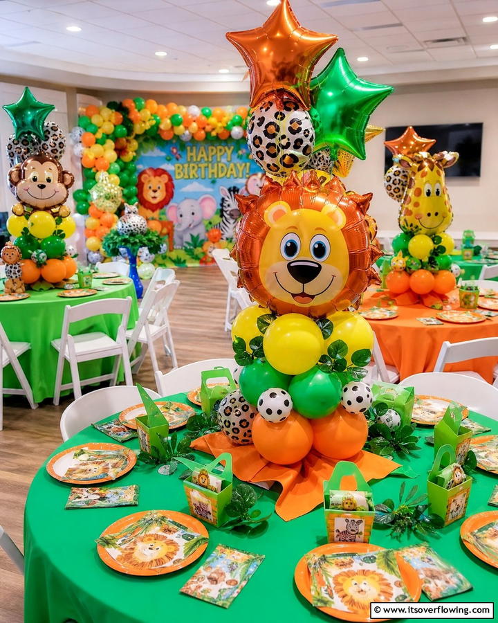 Themed Character Balloon Centerpieces - 25 Stunning Balloon Centerpiece Ideas for Any Event
