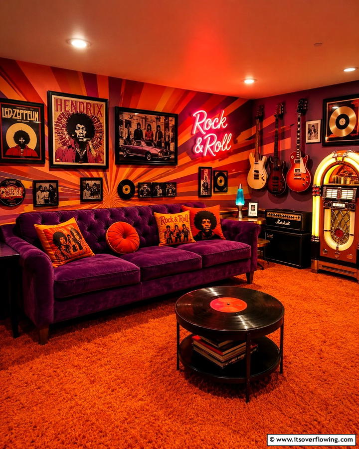 Themed Decor for Personalization - 25 Music Room Ideas to Create the Perfect Sound Space