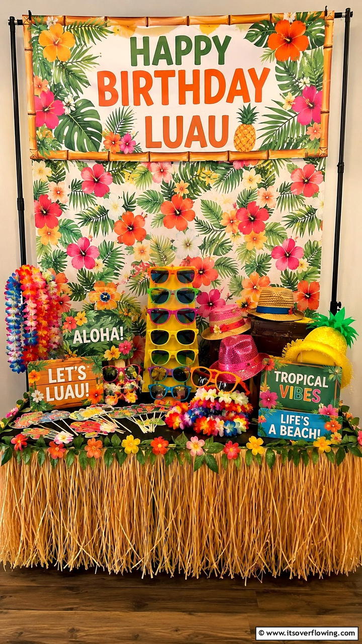 Themed Party Props - 30 Birthday Decoration Ideas for Memorable Celebrations