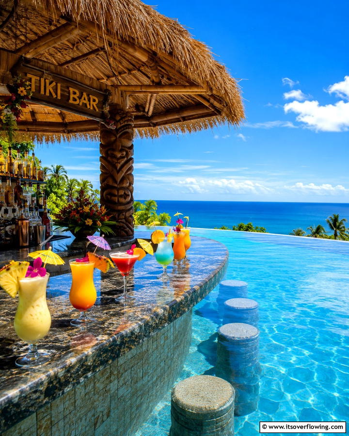 Themed Poolside Cocktails - 25 Pool Party Ideas for a Fun and Memorable Summer