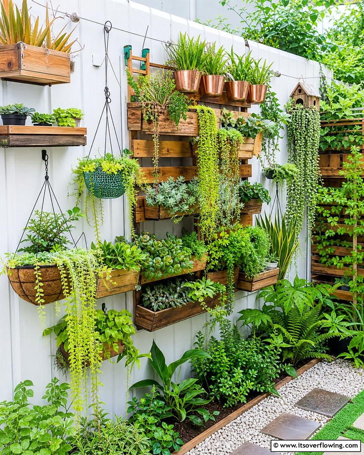 Thrifty Vertical Gardening - 21 Budget-Friendly Backyard Ideas to Transform Your Outdoor Space