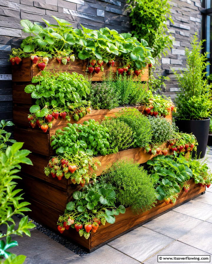 Tiered Raised Beds for Vertical Gardening - 25 Raised Garden Bed Ideas for a Thriving Vegetable Garden