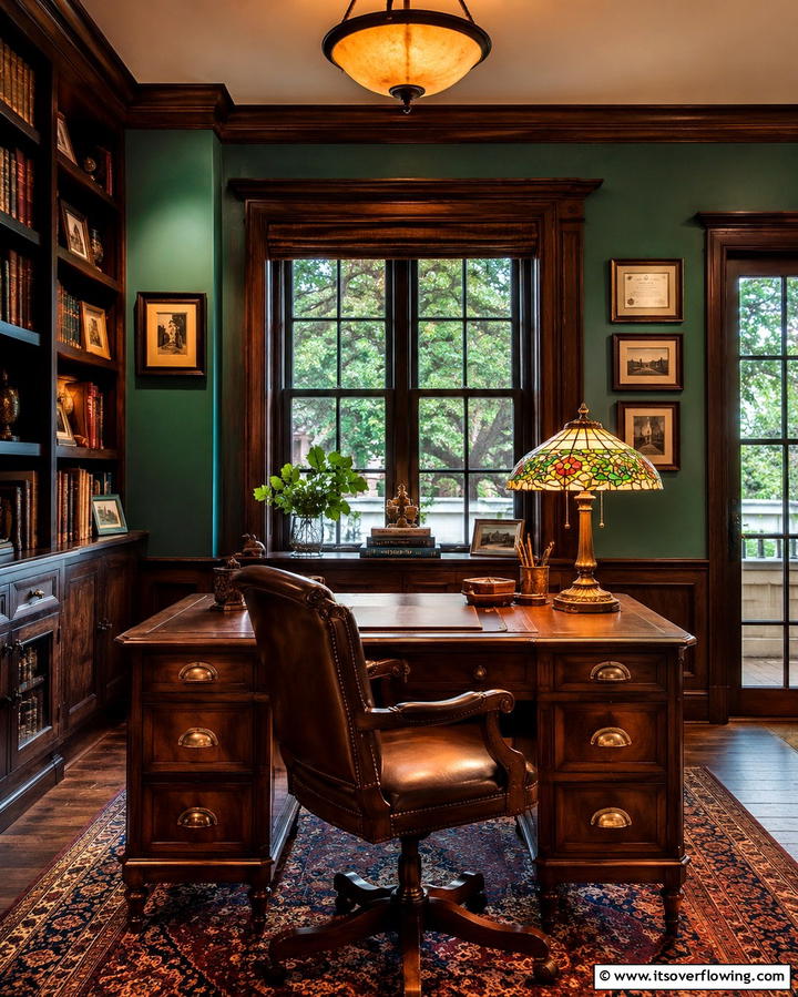 Tiffany Style Lighting - 30 Art Nouveau Interior Design Ideas for Timeless Elegance