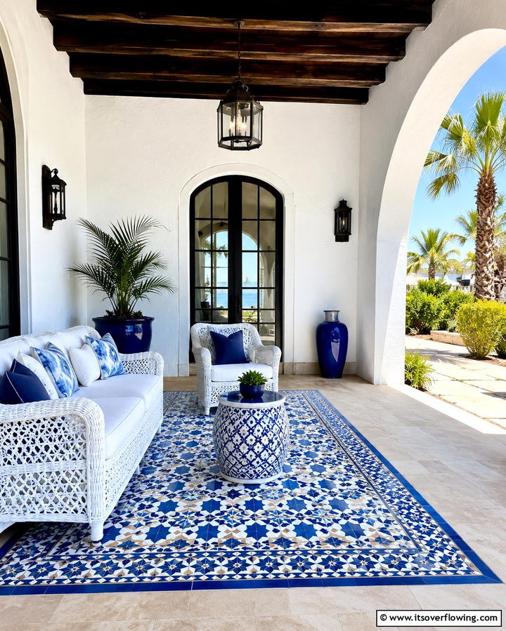 Tile Flooring - 25 Porch Flooring Options for Stylish Outdoor Spaces