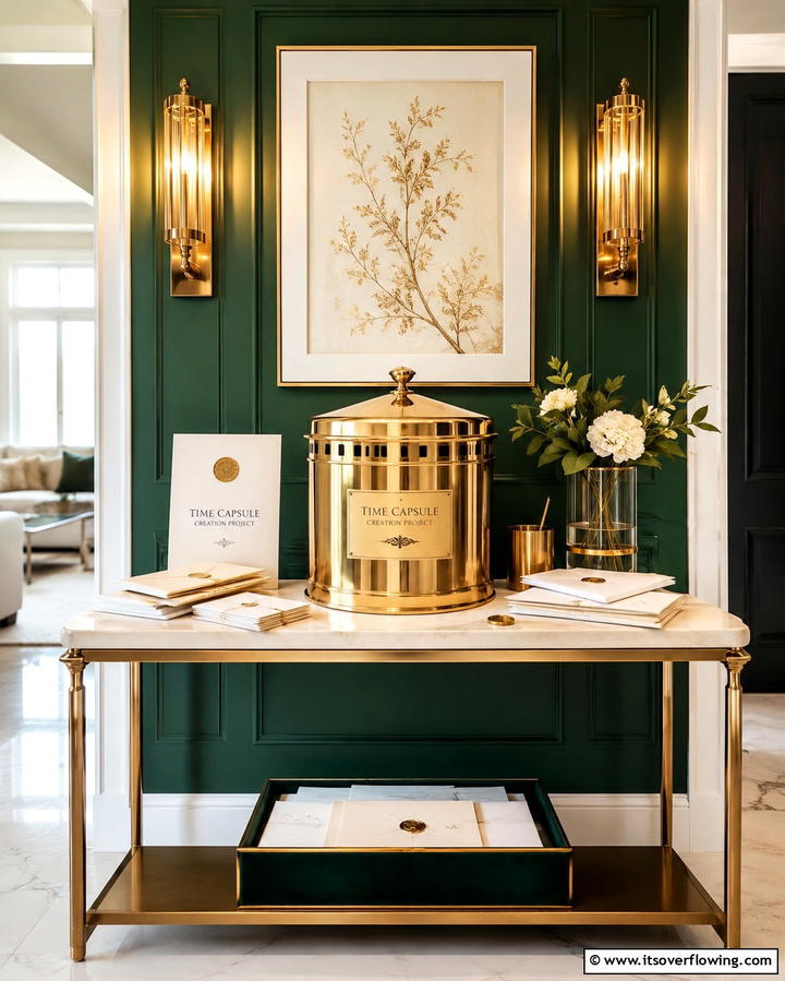 Time Capsule Creation Project - 30 50th Wedding Anniversary Ideas for Golden Love