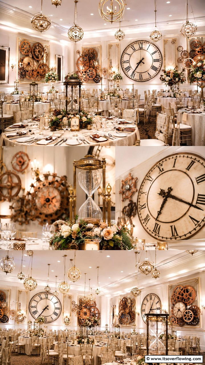 Time Turner Decor Accents - 30 Harry Potter Wedding Ideas- Enchanting Themed Celebrations