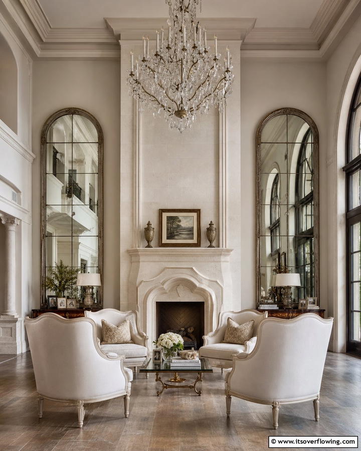 Timeless Appeal with Limestone - 25 Floor to Ceiling Stone Fireplace Ideas for Drama