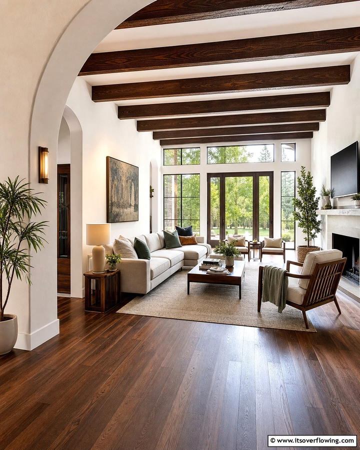 Timeless Architectural Elements - 21 Mid-Century Modern Living Room Ideas- Timeless Style