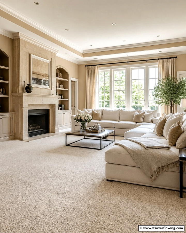 Timeless Beige and Cream - 30 Floor & Wall Color Combos for Stylish Interiors