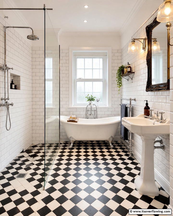 Timeless Classic Wet Room - 30 Modern Wet Room Ideas for Sleek Bathroom Functionality