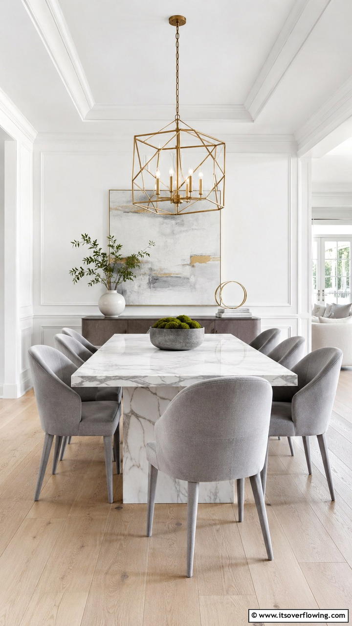 Timeless Contemporary Dining - 30 Dining Room Ideas for Memorable Gatherings