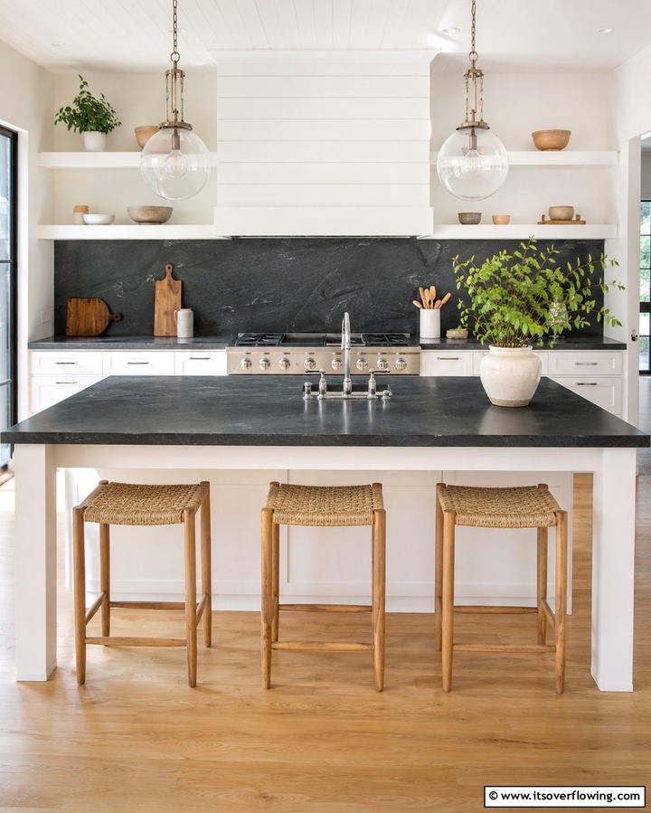 Timeless Elegance of Soapstone Countertops - 25 Soapstone Kitchen Countertops Design Ideas