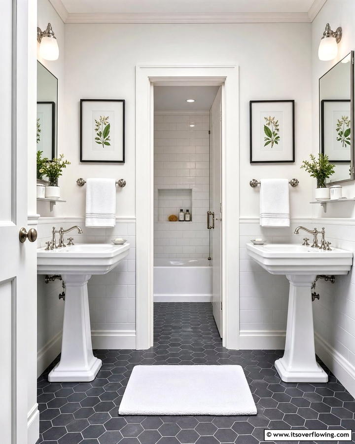 Timeless Finishing Touches - 30 Jack and Jill Bathroom Ideas for Shared Spaces