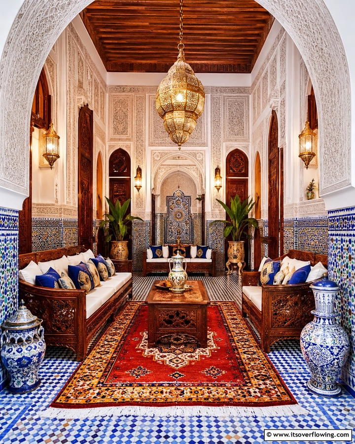 Timeless Moroccan Style - 30 Moroccan Living Room Ideas for Exotic Elegance