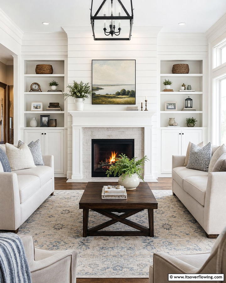 Timeless Shiplap Inspiration - 21 Shiplap Fireplace Design Ideas to Cozy Up Your Home
