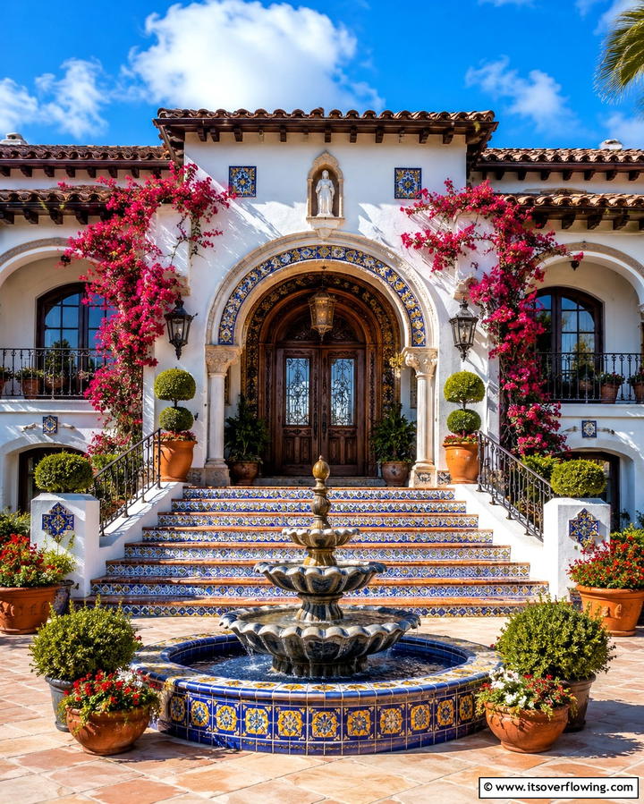 Timeless Spanish Elegance - 30 Spanish Style Front Porch Ideas for Mediterranean Charm