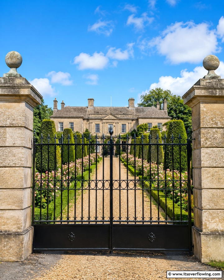 Timeless Traditional Design Gate - 30 Inviting Front Gate Designs for Home Entrances