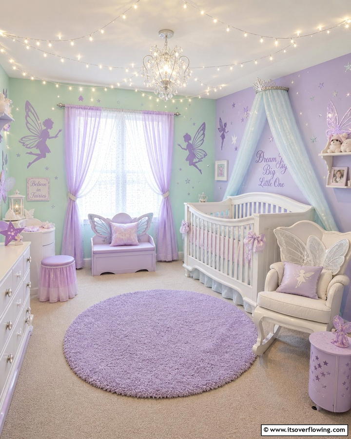 Tinker Bell Fairy Tale Nursery - 30 Disney Nursery Ideas for Magical Baby Rooms