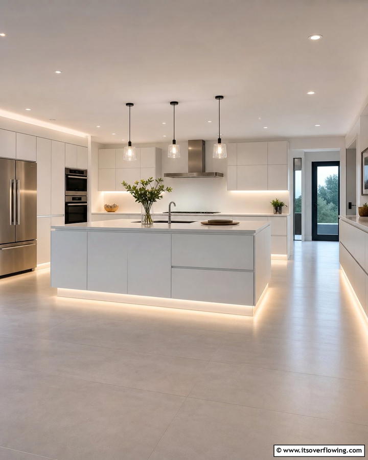 Toe Kick Lighting - 20 Cabinet Lighting Ideas to Brighten Your Space