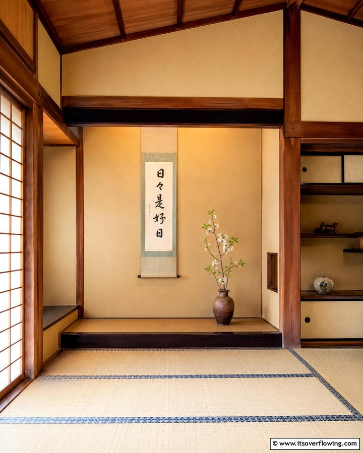 Tokonoma Alcoves - 25 Serene Japanese Interior Design Ideas for Your Home