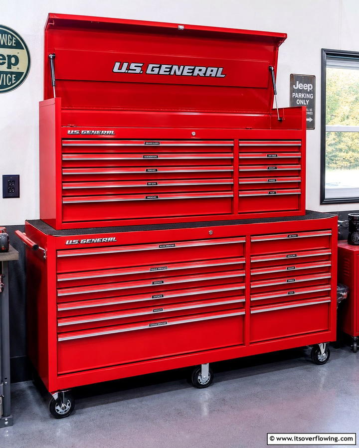 Tool Chest Combos - 25 Power Tool Storage Ideas for an Organized Workshop