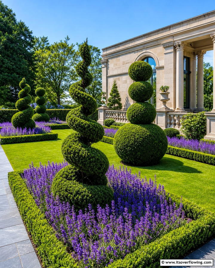 Topiary SculpturesExact - 25 Formal Garden Ideas- Elegant & Timeless Designs