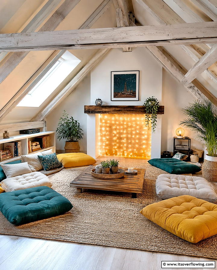 Track Lighting for Adjustable Focus - 25 Fireplace Lighting Ideas to Create a Warm and Inviting Ambiance