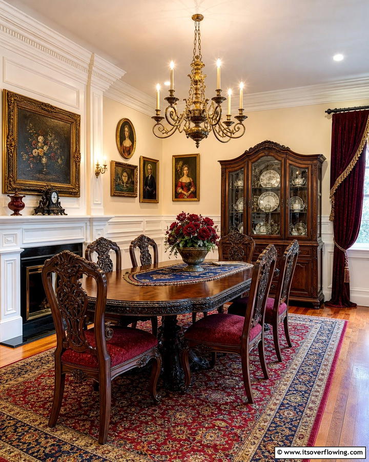 Traditional Charm Dining - 21 Formal Dining Room Ideas for Sophisticated Entertaining