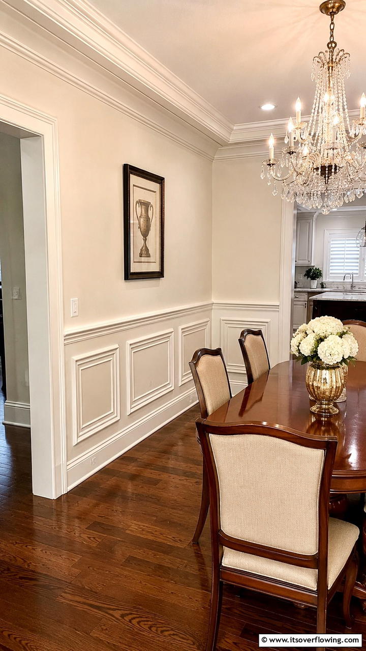Traditional Raised Panel Wainscoting - 21 Classic Wainscoting Ideas to Elevate Your Interior Walls