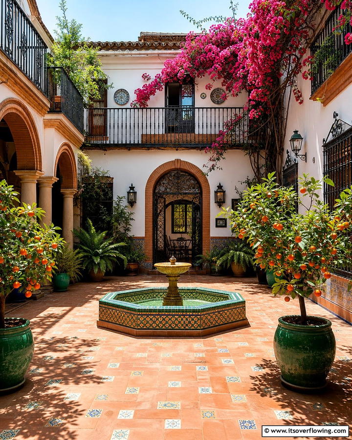 Traditional Spanish Courtyard - 21 Spanish Interior Design Ideas for Warm, Timeless Style