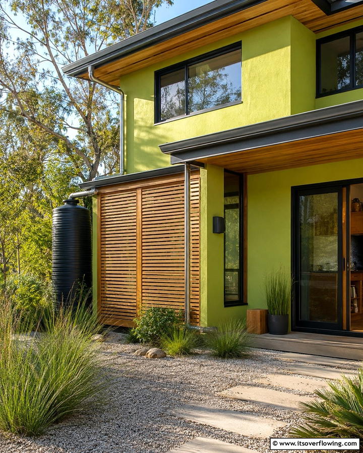 Tranquil Lime Eco Style - 30 Green Exterior Paint Colors for Curb Appeal