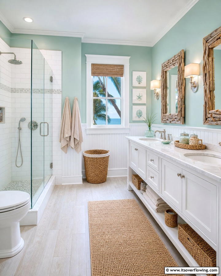 Tranquil Seafoam - 25 Calming Paint Colors for a Relaxing Home