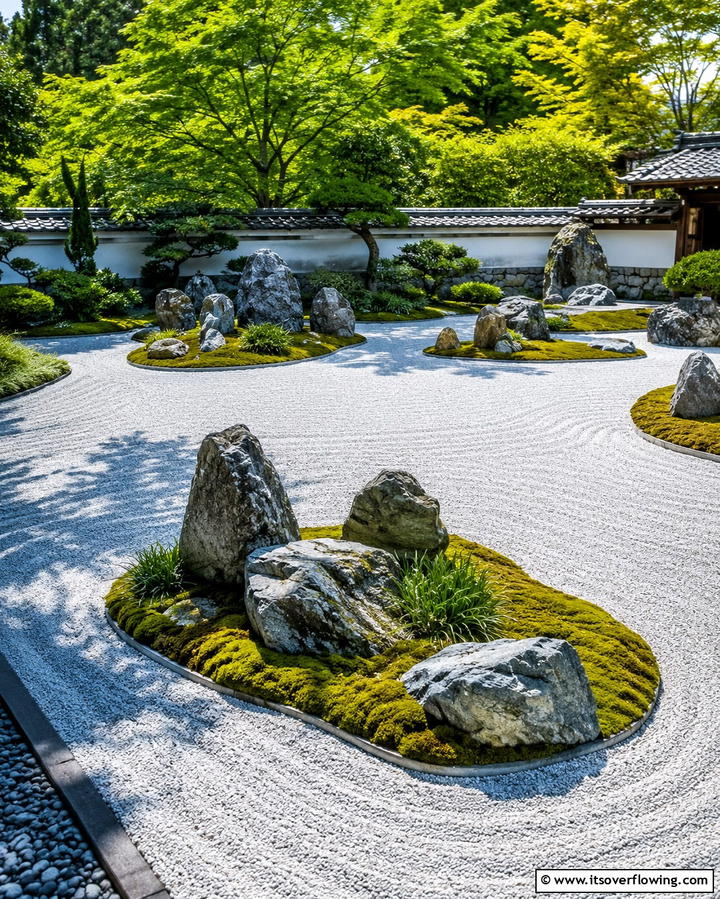 Tranquility Rock Garden - 30 Japanese Garden Ideas for Zen Outdoor Spaces