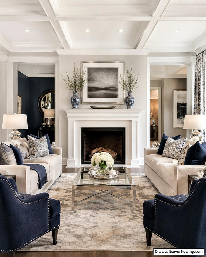 Transitional Design Versatility - 25 Rooms With Fireplaces and Vaulted Ceilings