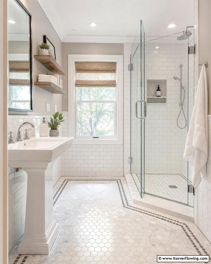 Transitional Wet Room Style - 30 Modern Wet Room Ideas for Sleek Bathroom Functionality
