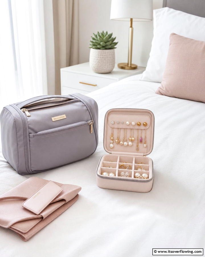 Travel Earring Case - 20 Earring Storage Ideas to Keep Your Jewelry Organized